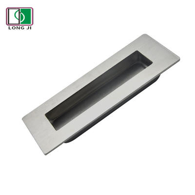 stainless steel hidden kitchen cabinet handle with groove flush pull hot sell in China  63.23003